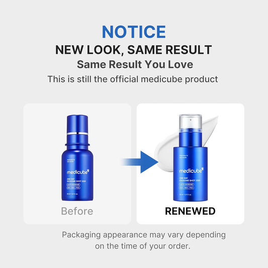 Exosome Shot Zero 2,000 PPM Spicule Facial Serum | Liquid Skin Booster Serum | Exosome, AHA+BHA+PHA | Pore Care, Dead Skin Cells, Skin Texture | Korean Skincare, 1.01 Fl.Oz