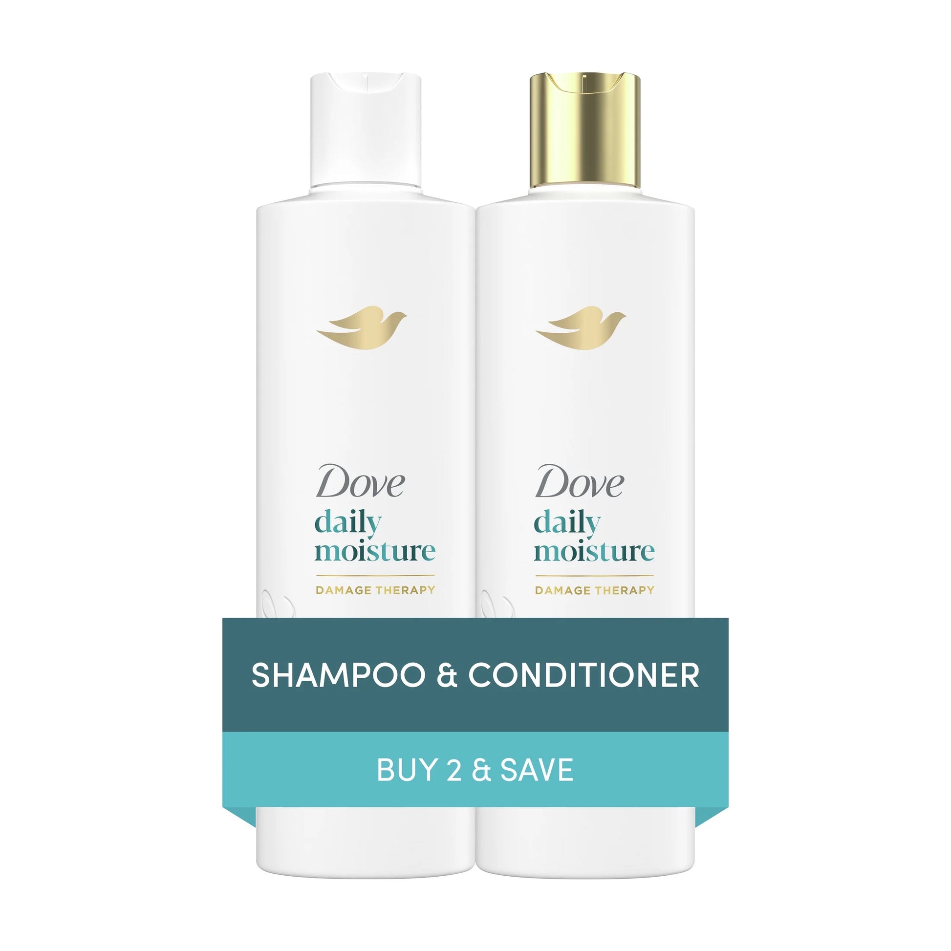 Deep Moisture Body Wash, Daily Hydration Shampoo & Conditioner, 3 Count