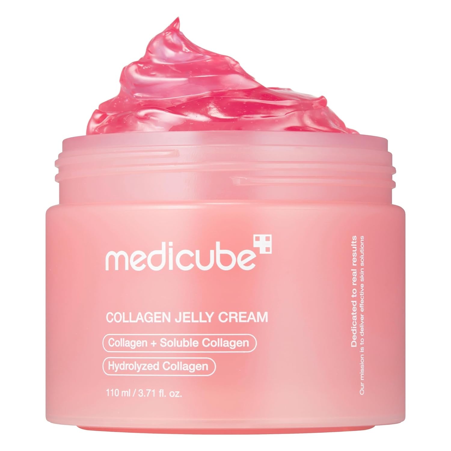 Jelly Cream with Collagen, Niacinamide | Freeze-Dried Hydrolyzed Collagen for Skin Barrier Hydration & 24H Glow | Plumper, Firmer Looking Skin | 3.71 Fl.Oz