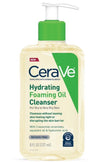 Hydrating Foaming Oil Cleanser, Daily Face Wash for Dry to Very Dry Skin, 8 Fl Oz