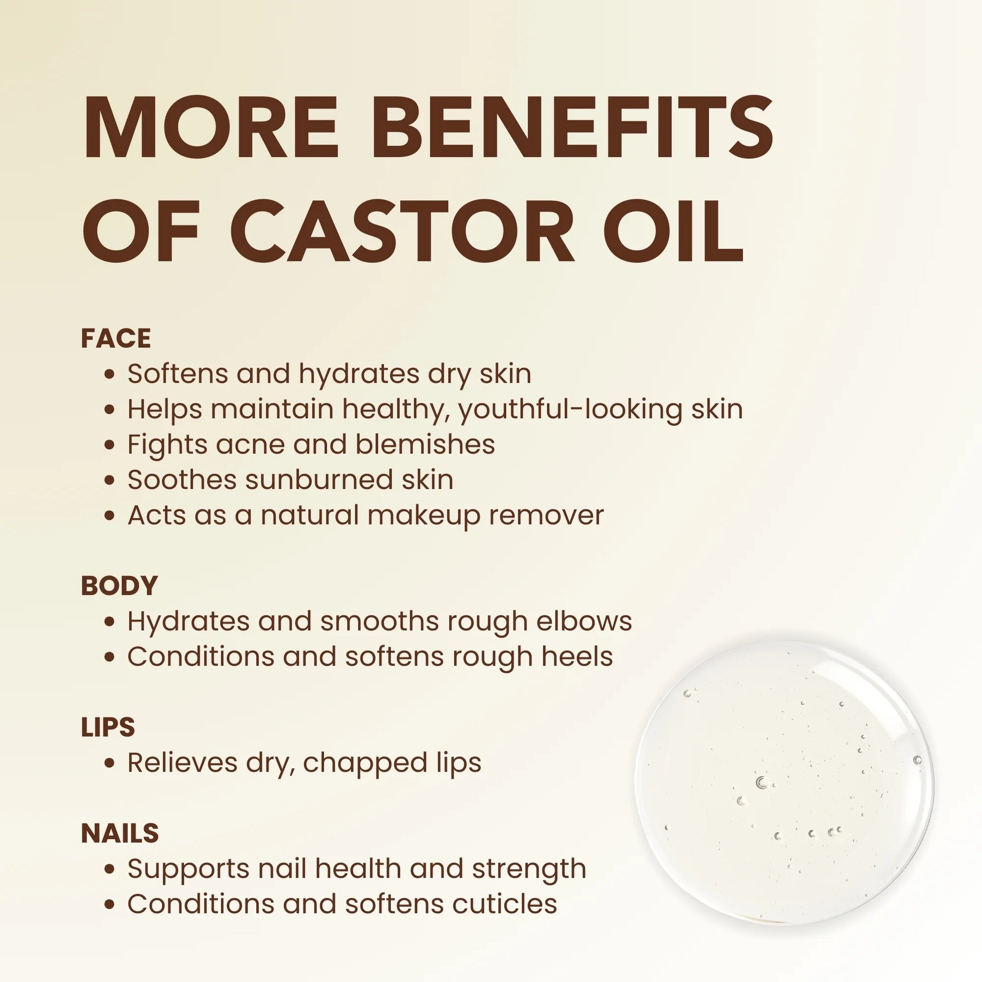 Natural Organic Castor Hair Oil, 4 Fl Oz, Dropper Bottle