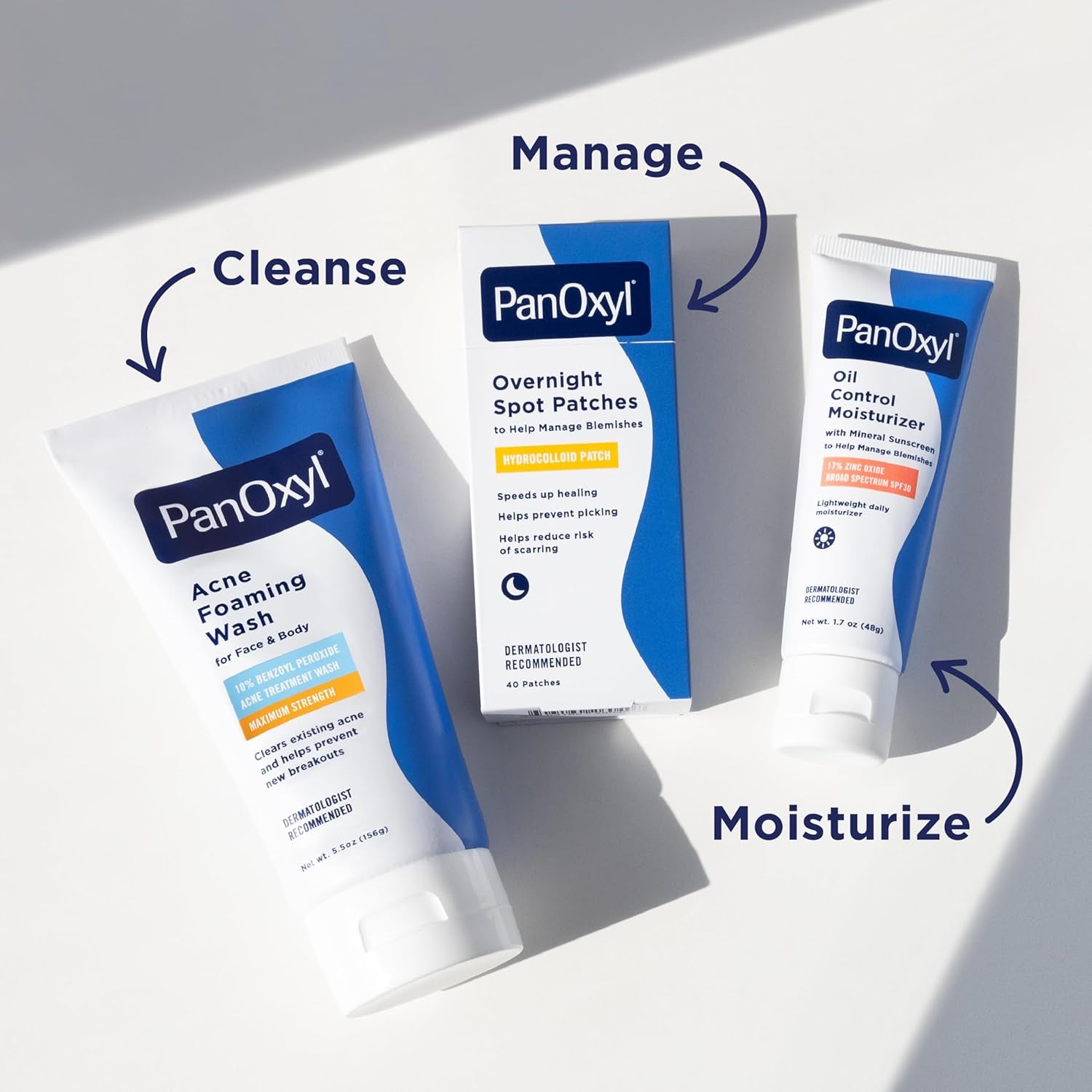 10% Benzoyl Peroxide Acne Foaming Wash, Maximum Strength, Daily Acne-Fighting Face and Body Cleanser, Face Wash to Clear, Treat and Prevent Acne Pimples and Stubborn Breakouts, 5.5 Oz Tube