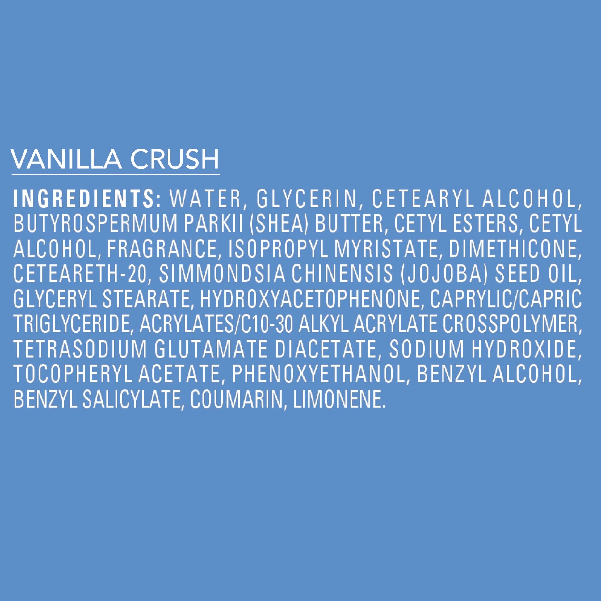 Shea Fusion Vanilla Crush Scented Body Lotion, Moisturizer for Dry Skin, 14 Fl Oz