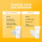 Daily UV Defense SPF 36 – Korean Face Sunscreen, Invisible Finish, Broad Spectrum, No White Cast, Lightweight, Hydrating, Available in Gift Sets