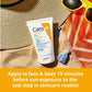 Hydrating Sheer Sunscreen SPF 30 Face & Body Lotion, 3 Fl Oz