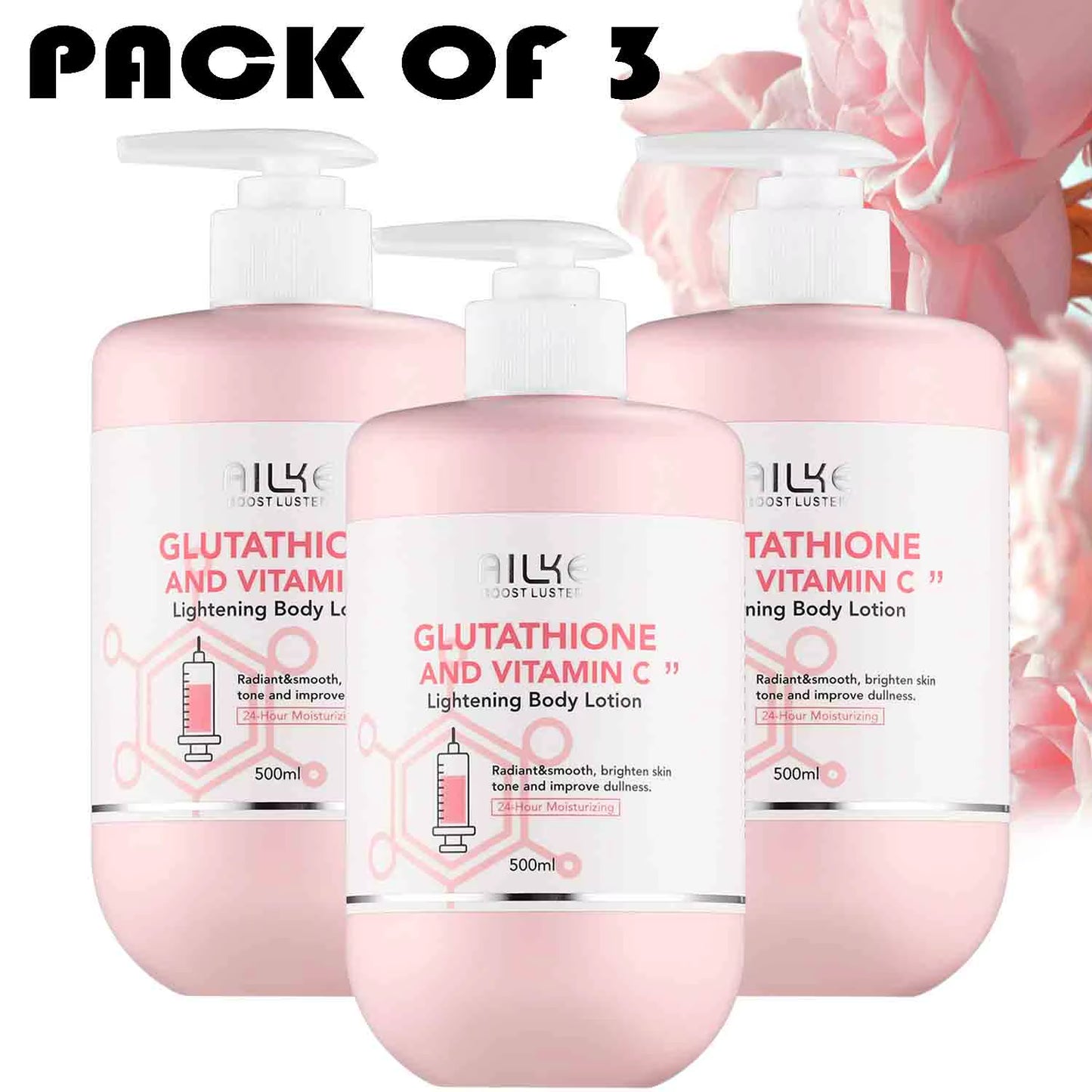 Whitening Remove Black Spots Facial Skin Care Lotion Moisturizing Cream Body Glutathion Vitamin C Black Skin Face New Set