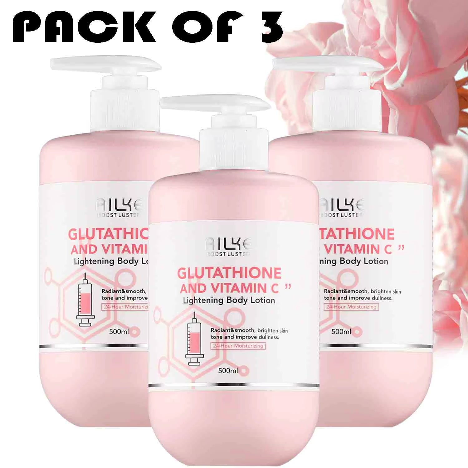 Whitening Remove Black Spots Facial Skin Care Lotion Moisturizing Cream Body Glutathion Vitamin C Black Skin Face New Set